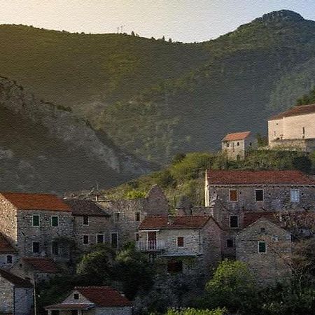 Heritage Apartments Kyra & Fox In Pitve, Hvar エクステリア 写真
